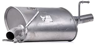 IZAWIT Silencieux arrière Pot d'Échappement 21.145