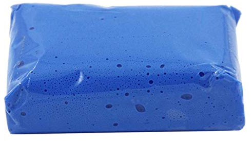 ihreesy 5 Stück Autoreinigung Clay Bar,Auto Detailing Reinigungsknete Auto Detailing Reinigungsmasse Waschadsorptionskapazität Autowaschreiniger Werkzeug Lackreinigungsknete,Blau