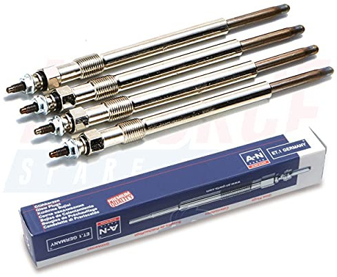4 Pcs Heater Glow Plugs Intended For Nissan Qashqai/Qashqai +2 1.5 DCI And For Micra MK3 Note E11, NE11 1.5 DCI 11065-00QAG, N10140104 - AUTORCE