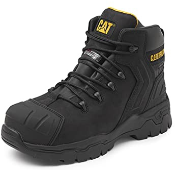 CAT Everett S3 Wr CI HIndustrial Boot för män, Svart, 45.5 EU