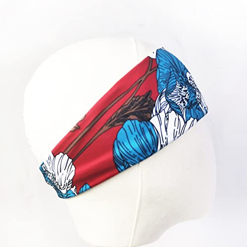 Lin’s Liliana Outdoor Sport Stirnband, Schweißband Haarbänder Elastisch für Jogging, Wandern, Radfahren, Sommer Bandana