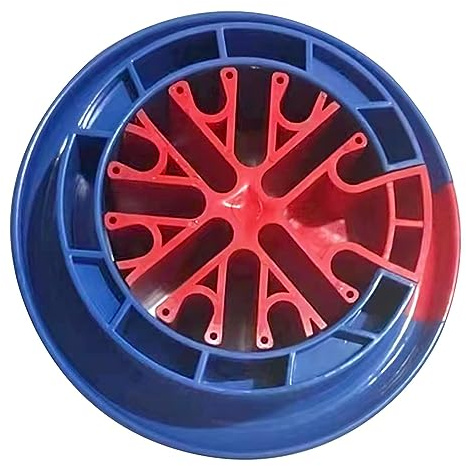 Cable Management Tool,Cable Dresser Tool,Wire Organizing Tool,Cable Organiser Tool,Category 5/6 Cabling Cable Dresser,Prevent Entanglement Network Carding,Wire Bundler for Cable Management(Blue+Red)