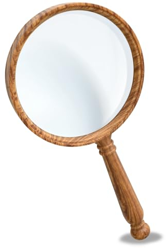 NANAOUS Loupe 10×100 mm pour enfants - Style vintage - Lecture et loisirs - Amateurs de livres, personnes âgées, scientifiques, insectes d'inspection