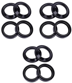 38x50x11 Front Shock Gabel Dämpfer Öl Dichtung & 38 50 Staub Abdeckung Lip for Kawa * KZ1000 LTD CSR J1-J2 K1-K2 M1-M2 KZ 1000(6pcs seal 6pcs cover)
