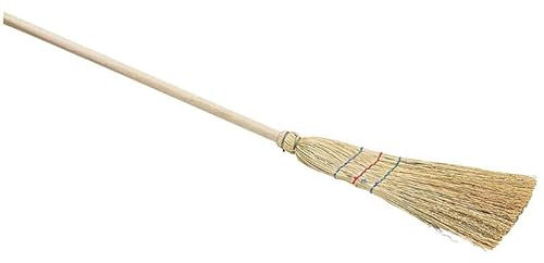 Children's Rice Straws, 3 Seams with Wooden Handle, 100 cm, Rice Straws for Children