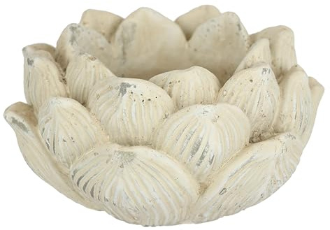 Flair Flower Vaso antico di loto, per piante grasse, decorazione da giardino, terrazza, 10 x 17 cm, loto