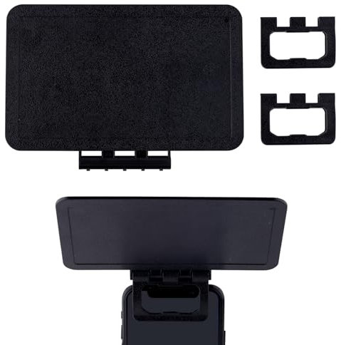 Gosknor 2pcs Phone Sun Shade, Anti-Glare/Reflection Adjustable Car Phone Sunshade Cover Fits for iPhone & All Smartphones Outdoor Travel Accessories