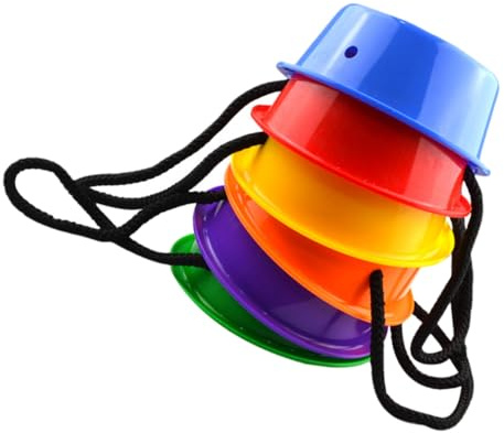 Yardwe 1set Outdoor Plum Pile Balance Training Toy for Boys and Girls Fun Exercise Equipment for Kindergarten Activities Design Load-bearing Capacity Construction