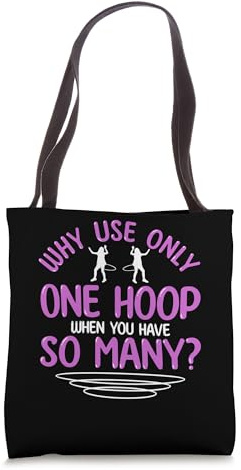 Hula Hooping Fitness Workout Hula Hoops Hula Hooper Tote Bag