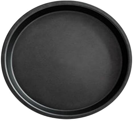 HOMSFOU Bandeja para Freidora de Aire de 8 Pulgadas Antiadherente, Molde para Pizza y Hornear, Accesorio de Aleación de Aluminio para Cocina, Utensilio para Asar Verduras y Alimentos