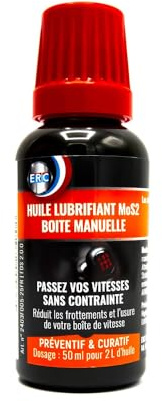 ERC - [Mos2 Handschaltgetriebe Schmiermittel] | Ölzusatz | Reduziert die Reibung & den Verschleiß des Getriebes | Sorgt für einen geschmeidigen & hakelfreien Gangwechsel | Schutzfilm | 50 ml