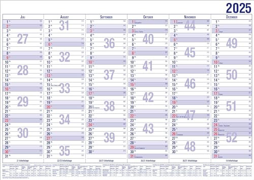 GÜSS Tafelkalender A4 Format 30x20 cm