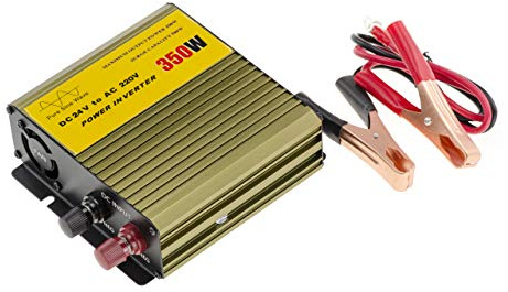 KALEA-INFORMATIQUE Convertidor de tensión 24V entrada a 220V con onda PUR SINUS. Potencia continua 350 WATTS, potencia pico 600W