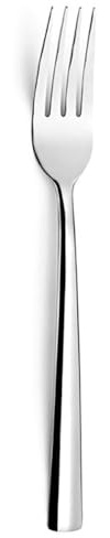 Amefa Caja 12 Tenedores Mesa Inox Havane de Acero Inox 18/0-3mm | Acero, Acero Inox, forma rectangular, acabado brillo, 18/0-3mm