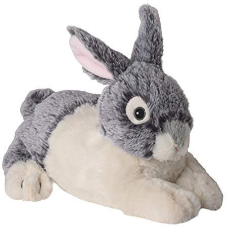 Warmies® Värmekudde/mjuk leksak kanin hirs lavendelfyllning 25 cm 700 g