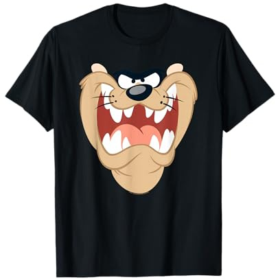 Looney Tunes Taz Face Camiseta
