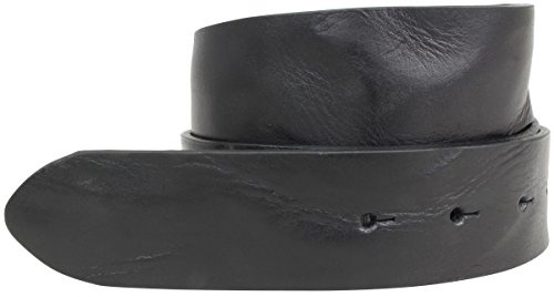 BELTINGER Wechselgürtel aus Vollrindleder Used-Look mit Druckknöpfen 4 cm | Druckknopf-Gürtel für Damen Herren 40mm | Leder-Gürtel Vintage-Look ohne Schnalle