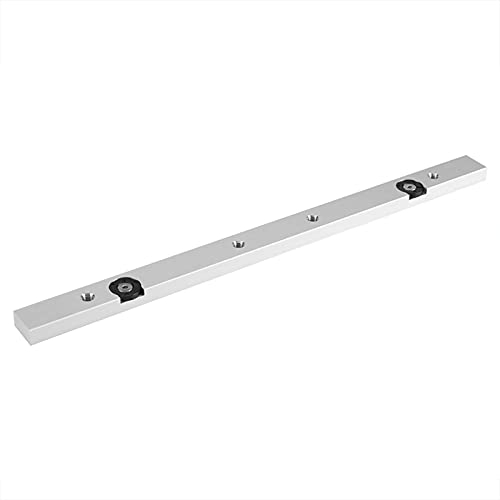 Lwuey T Track Barra Mitra,Guida Laterale Banco Sega Guida per Circolare Universale Parallela Table Saw Gauge Rod Strumento Accessori Fixture Tavolo Router Lavorazione del Legno Strumenti Fai Da Te