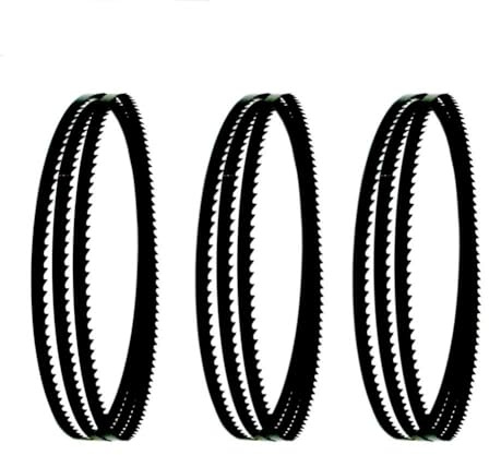 3 uds SK5 hojas de sierra de cinta 2240mm * 6,35mm * 0,35mm 6TPI herramientas de carpintería accesorios corte de madera 88