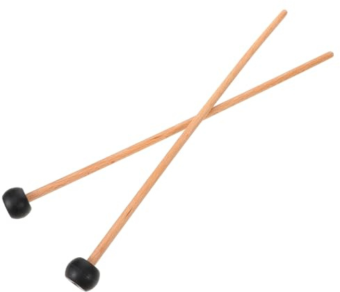 JOINPAYA Schlägel für Zungentrommel Marimba-schlägel aus Gummi und Leichter Perkussionsstick mit Optimalem Gewicht und Perfekter Balance für Perkussionsinstrumente Geeignet