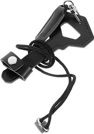 DOITOOL Leder Brillenkette Unisex Brillenhalter Strap Sonnenbrillen Lanyard Strap Hochwertiges Leder Robust Komfortabel Für Alltag Und Outdoor Schwarz