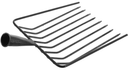 Toddmomy Attrezzo Da Giardino in Acciaio Testa Per Letame Manuale Per Diserbo e Dissodamento Resistente e Portatile Per Cura Del Prato