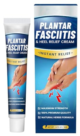 Crema para pies – 20 ml para talones crema para masajes – bálsamo con diseño de masaje para recuperación después de deportes, paseos, entrenamiento, interior y exterior, atletas en casa