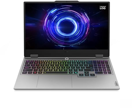 Lenovo LOQ 15.6 144Hz FHD (1920x1080) IPS Gaming Laptop Intel 14-Core i7-13650HX NVIDIA GeForce RTX 5060 8GB GDDR7 64GB DDR5 8TB SSD Wi-Fi 6 Tastiera retroilluminata Fotocamera 5.0MP Win11 Pro