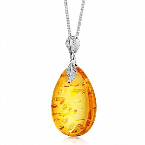 Amber by Mazukna Natürlicher Baltischer Anhänger für Damen