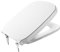 Roca Debba Square Z8019B200U Seat with Soft Close Hinges in White