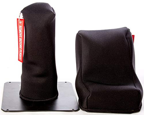 MEZA MOUNT Staubschutzhüllen, kompatibel mit Thrustmaster Hotas Warthog Joystick und Gashebel