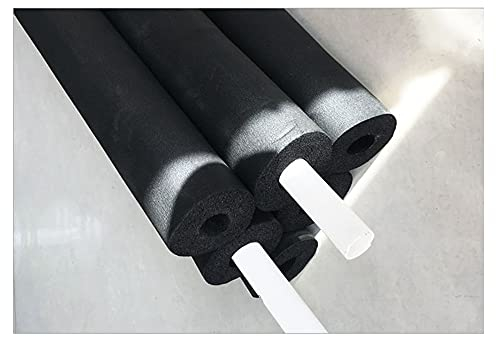 GEREP 2m Isolierschlauch Rohrisolierung Isolierstärke, Schutzschlauch Heizungsrohr Isolierung für Rohr/Wall Thickness 20mm / ID108mm