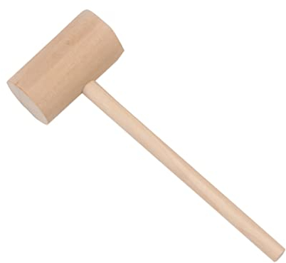 BESTonZON 4stücke Fleischklopferhammer Aus Holz Werkzeug Zum Zartmachen Von Steak Rind Schwein Und Huhn Ergonomisches Design Für