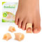 Bukihome Hammer Toe Straightener - 6 Pack Toe Splints - Soft Gel Hammer Toe Cushion - Realign Bent, Curled, Crooked, Claw, Hammer Toes - Toe Corrector for Men and Women, 3 Different Sizes