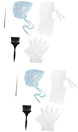 DOITOOL 10stücke Teiliges Wiederverwendbar-haarfärbeset Professionelle Haarfärbetools Mit Färbehut Pinsel Schale Und Handschuhen Für Salon Und Heimgebrauch