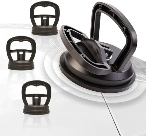 DrvixRex 1hei3hei 1hei3hei - Estrattore per ammaccature auto, ventosa, kit di riparazione per carrozzeria senza vernice, strumento in metallo avanzato, potente, vetro, schermo, piastrelle di