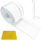 Weichsockelleiste Sockelleiste Selbstklebend 50 x 20mm 6 Meter PVC Flexibel Fussleisten Selbstklebend für Küche Bad und Badezimmer Weichsockelleiste Selbstklebend Weiß