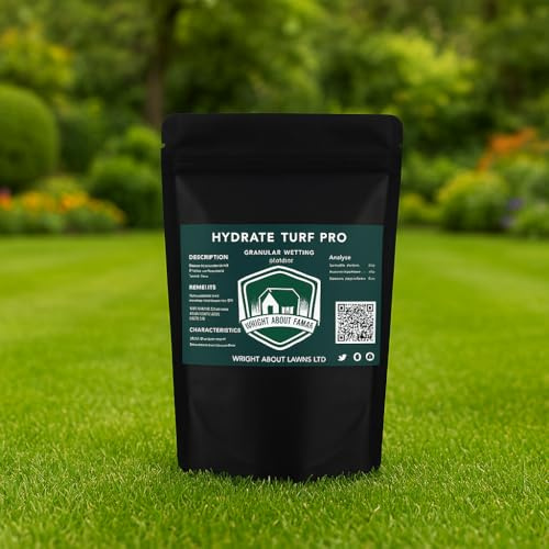 Wright About Lawns Hydrate Turf Pro Granular Wetting Agent, 2.55 kg, All Grass Types, 3 Month Residual (190M2)