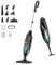 12-in-1 Steam Mop with Detachable Handheld Steam Cleaner for Hardwood Floors, Clothes,Windows,Tiles,Furniture,Carpet, MultiPurpose Steamer with Washable Microfiber Pads, 550ml and 2 Adjustable Levels