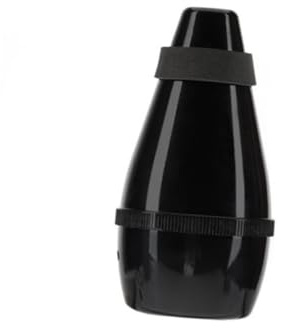 Toyvian Sordina de Práctica para Trompeta de Plástico Ligero Negra para Practicar Interiores sin Molestar para Estudiantes y Músicos