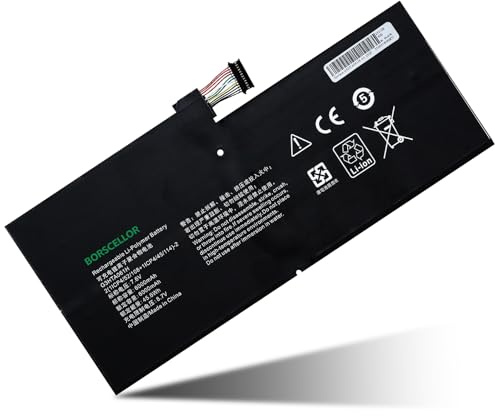 BORSCELLOR G3HTA061H DYNM03 - Batteria per PC portatile Microsoft Surface Pro 7 (modello 1866, 2019) 12.3 Touch Screen 2 in 1 Detachable Tablet VDV-00001 VDV-00006 PVR-00016 VDV-0015