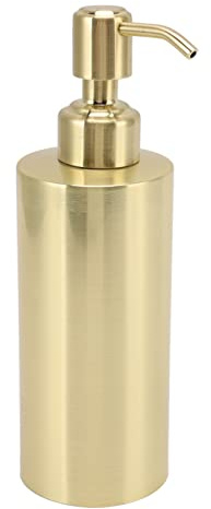 shenruifa tvåldispenser, flaska i rostfritt stål, stor kapacitet, heminredning med pump för badrum, guld