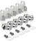 5x Arcade Machine Cash Door Caja de herramientas Tubular Cam Lock Cabinet Door Atom Lock 5 Same Keys Arcade Games Kit Piezas (Largo & Bloqueo)