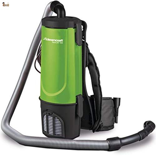 BricoLoco - Aspirapolvere a mano e zaino portatile potente per auto, casa, officina, spazi ristretti. Industriale. con imbracatura imbottita. A secco. COMODO E PRATICO !! !
