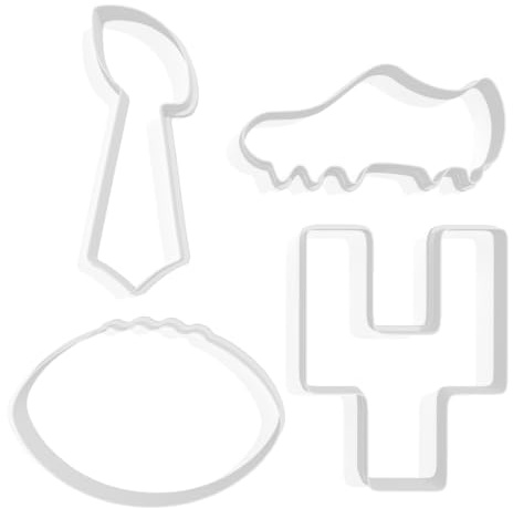 American Football Cookie Cutter Pack – Superbowl NFL