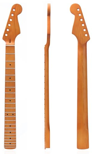 E-Gitarrenhals Mit 22 Bünden, Hals Aus Kanadischem Ahorn Für ST Strat E-Gitarre Gitarre Nacken Ersatzteile