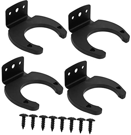 CIMAXIC 4pcs Mic Wall Clamp Holder Metal Silicone Microphone Hooks Gaming Microphone Stand Pop Filter Clip for