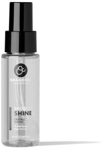 BRANDING COSMETICA Cristaux liquides Organic Veg Smooth&Shine pour cheveux secs et abîmés, pointes fourchues 50 ml
