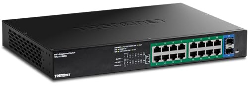 TRENDnet 18-Port Gigabit EdgeSmart Poe+ Switch