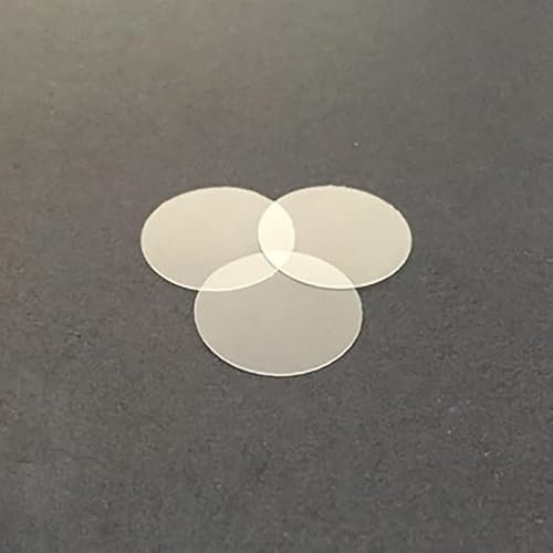 100 STÜCKE 60 70 80 90 100 mm Großes rundes Mikroskopglas-Deckglas Objektträger Deckglas for die Vorbereitung von Proben(100mm)